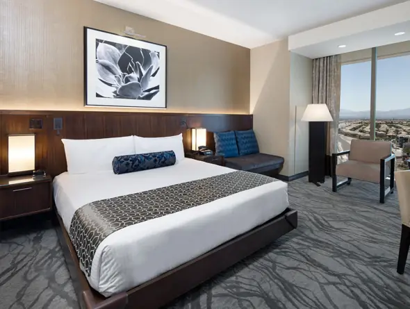 Aliante guest room with a king bed