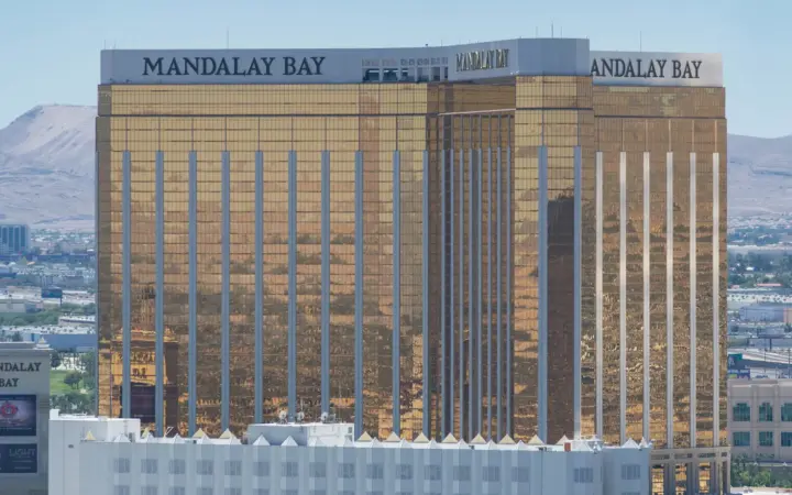 The Mandalay Bay tower, home of the Four Seasons Hotel Las Vegas