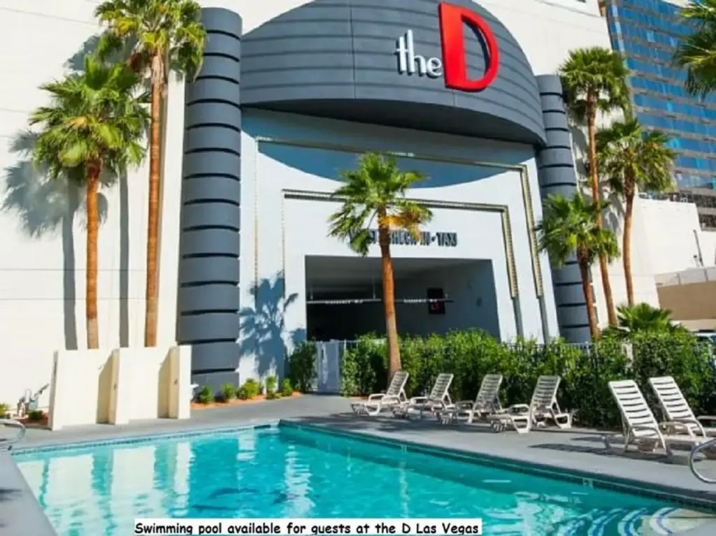 The D swimming pool, a sister-property amenity for Golden Gate hotel guests