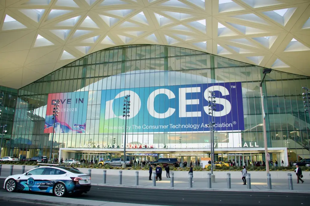 El West Hall del Las Vegas Convention Center durante el CES 2025