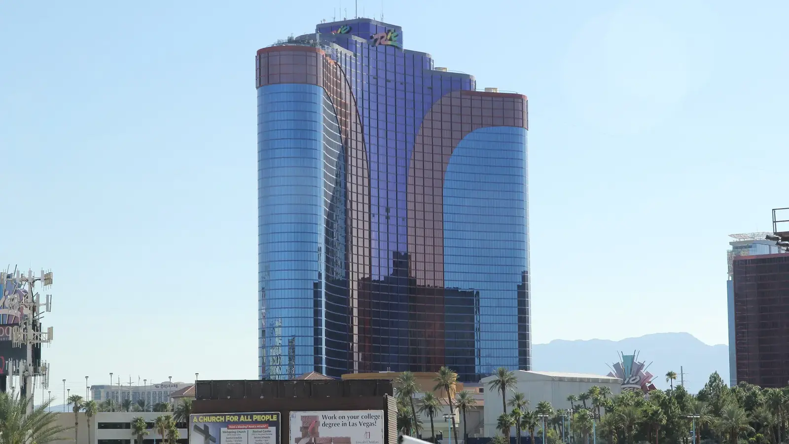Rio Hotel & Casino tower in Las Vegas