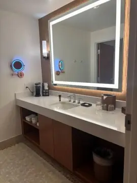 Bathroom in a South Point guest room