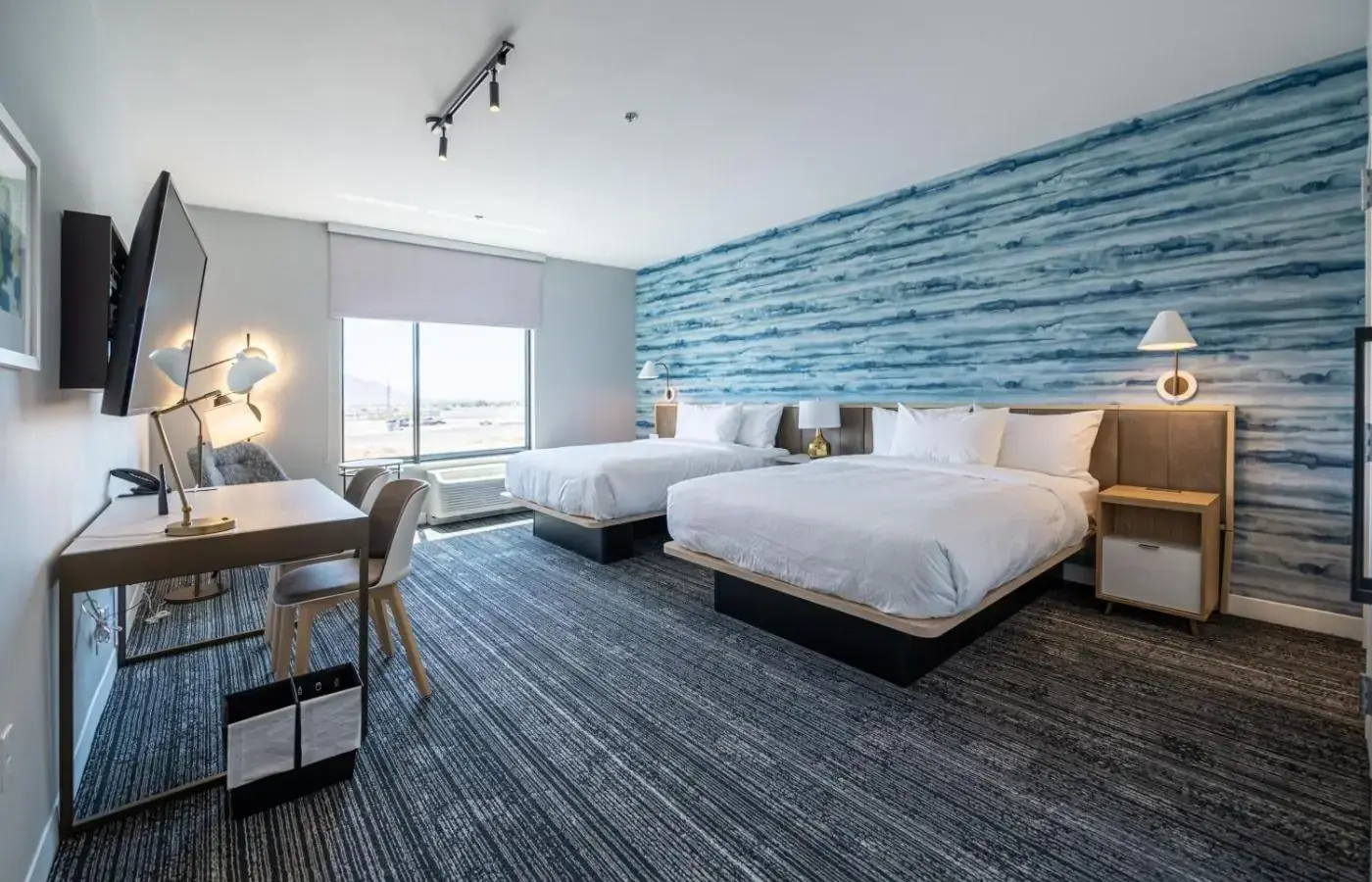 Example bedroom at TownePlace Suites Las Vegas North I-15